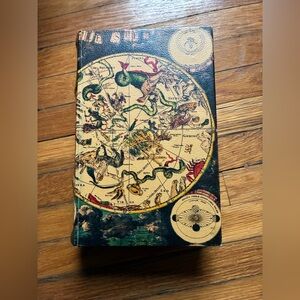 Secret Box in a BooK Zodiac Map